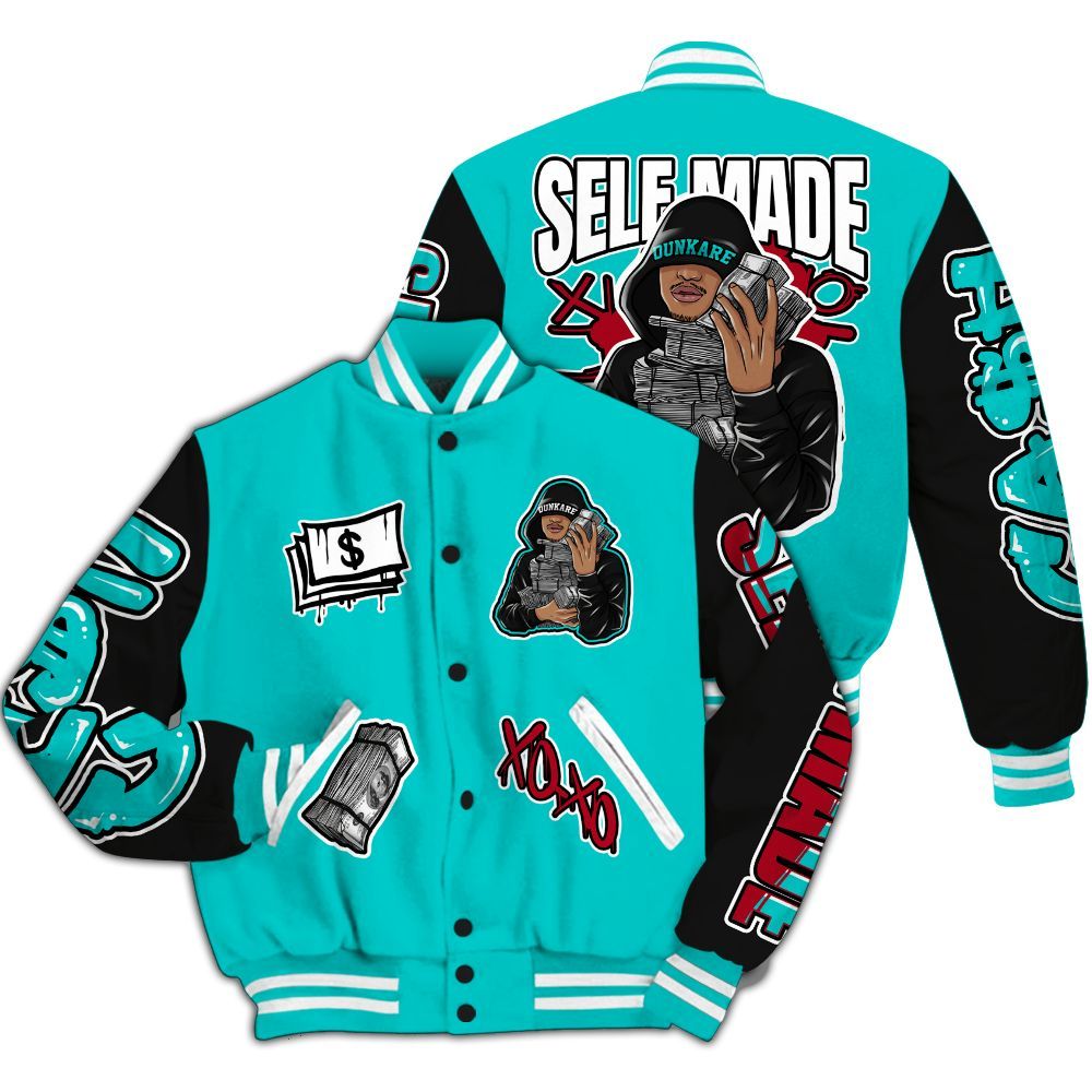 Varsity Jacket To Match Air Griffey Max 1 Freshwater - Selfmade Unique All Over Print