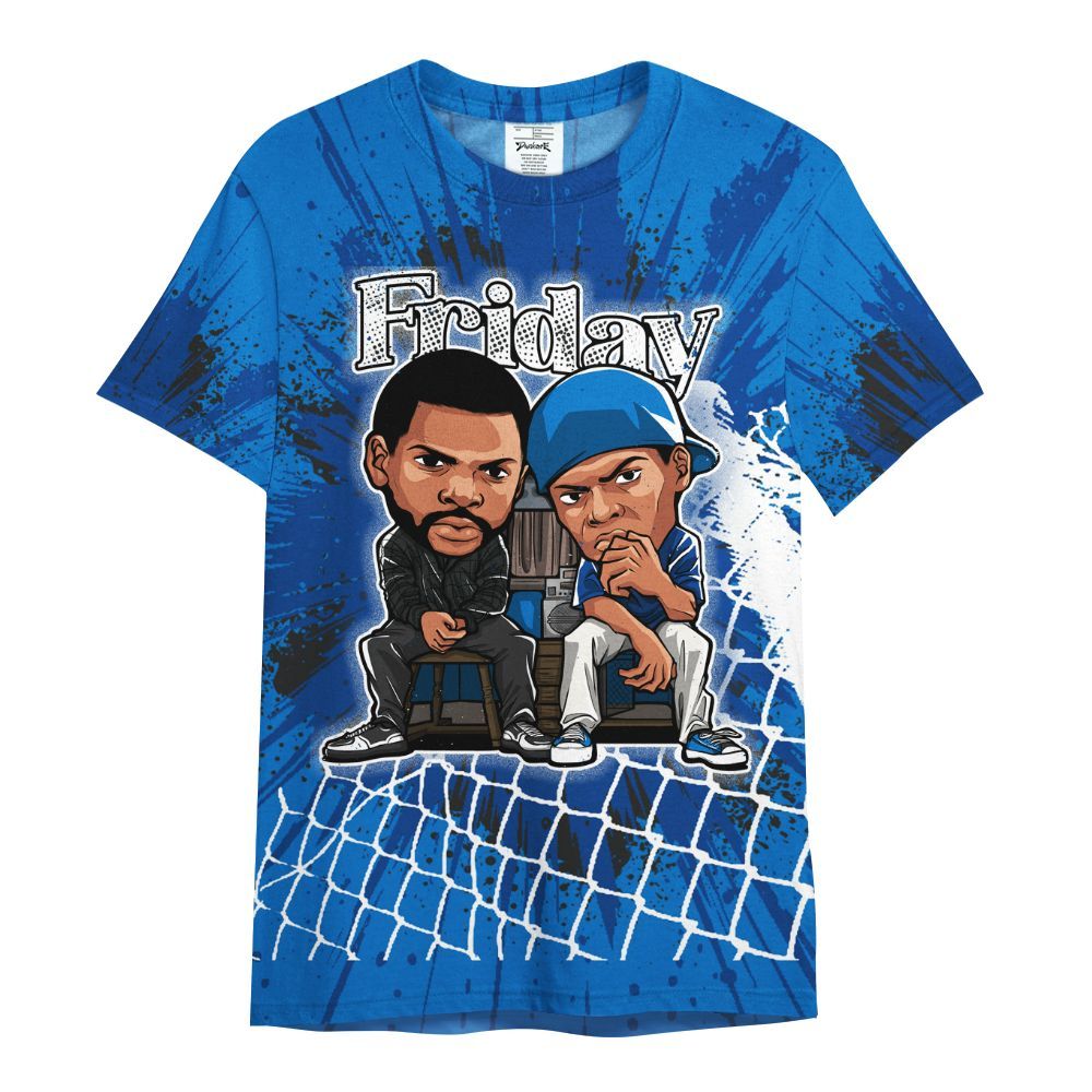 Shirt To Match Blueberry 12s - Friday Movie All Over Print