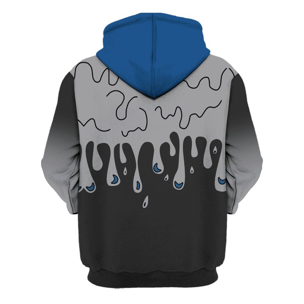 Hoodie To Match Rare Air 3s - Snake Trust No One Drip All Over Print