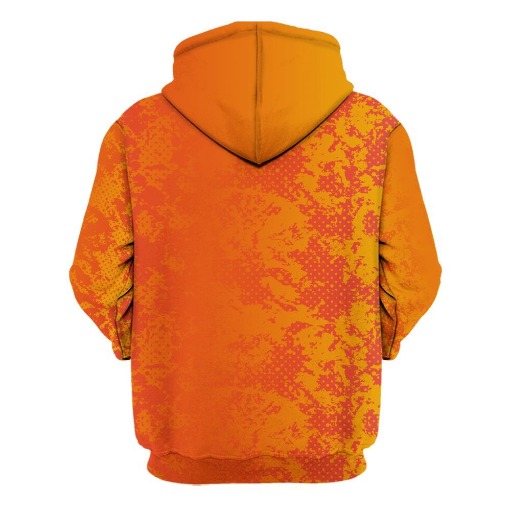 Hoodie To Match Dunk High Candy Corn - Show Me The Money Retro All Over Print