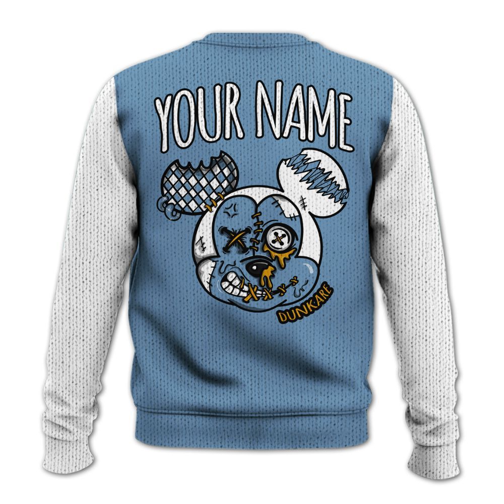 Knitted Sweater To Match High OG First In Flight 1s, Custom Name Got Em Drip