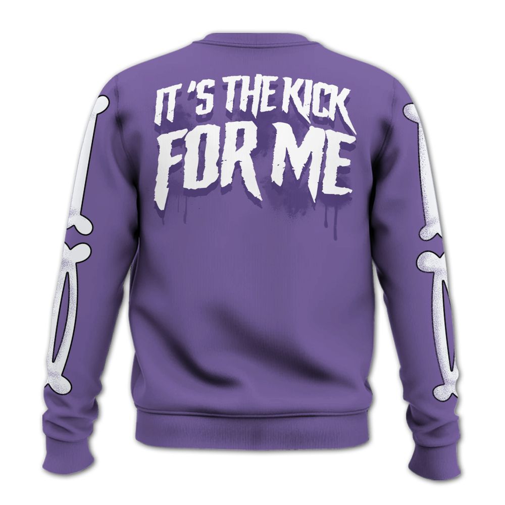 Sweatshirt To Match Dunk Low Black Raspberry - It's The Kick For Me All Over Print