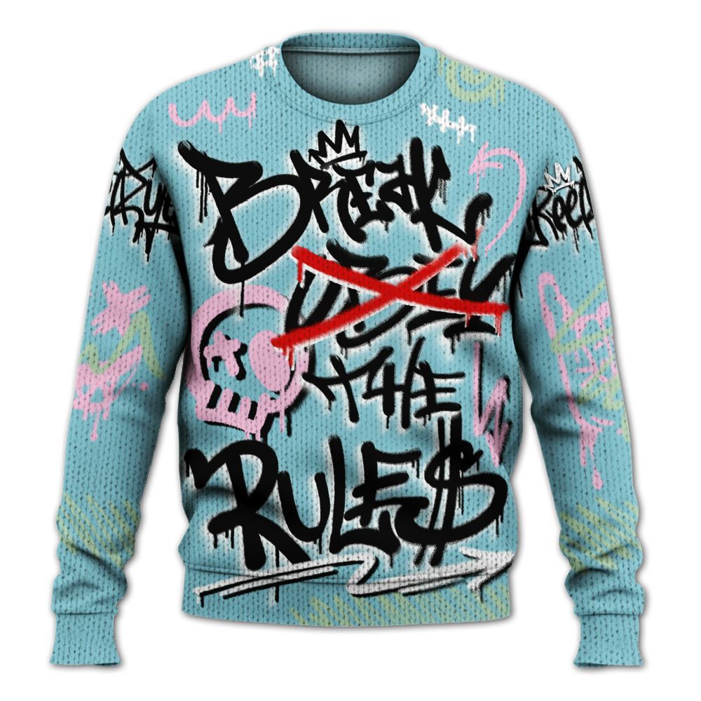 Knitted Sweater To Match SB Dunk Low Visty - Break Rules Streetwear