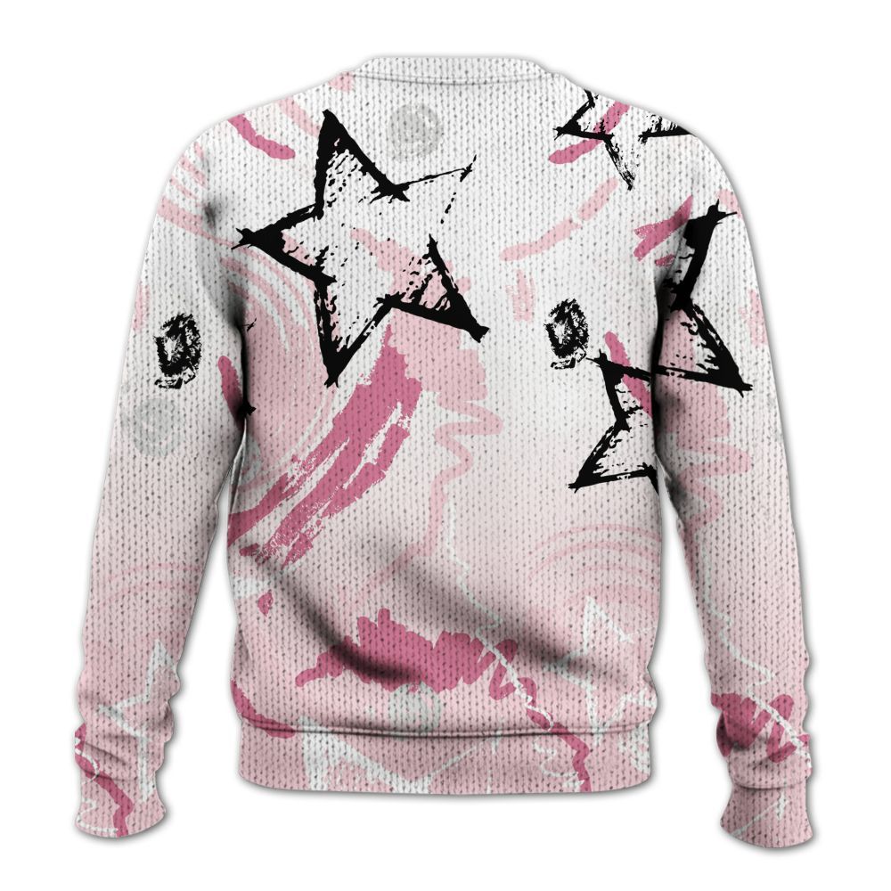 Sweater To Match GS Pearl Pink 12s Shirt, Grind Shine Later Drip Graphic