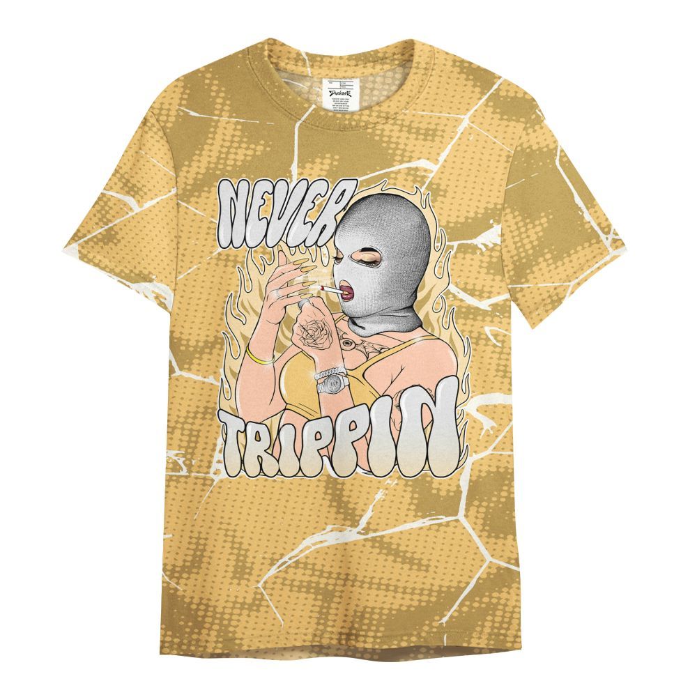 Shirt To Match Craft Paris 6s - Ne'er Trippin' Unique Crack All Over Print