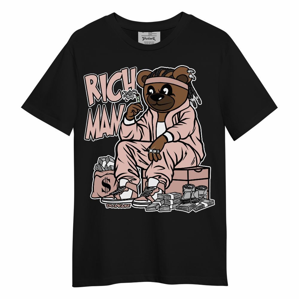 Shirt To Match Low Legend Pink 11s - Rich Man Bear Unisex Shirt