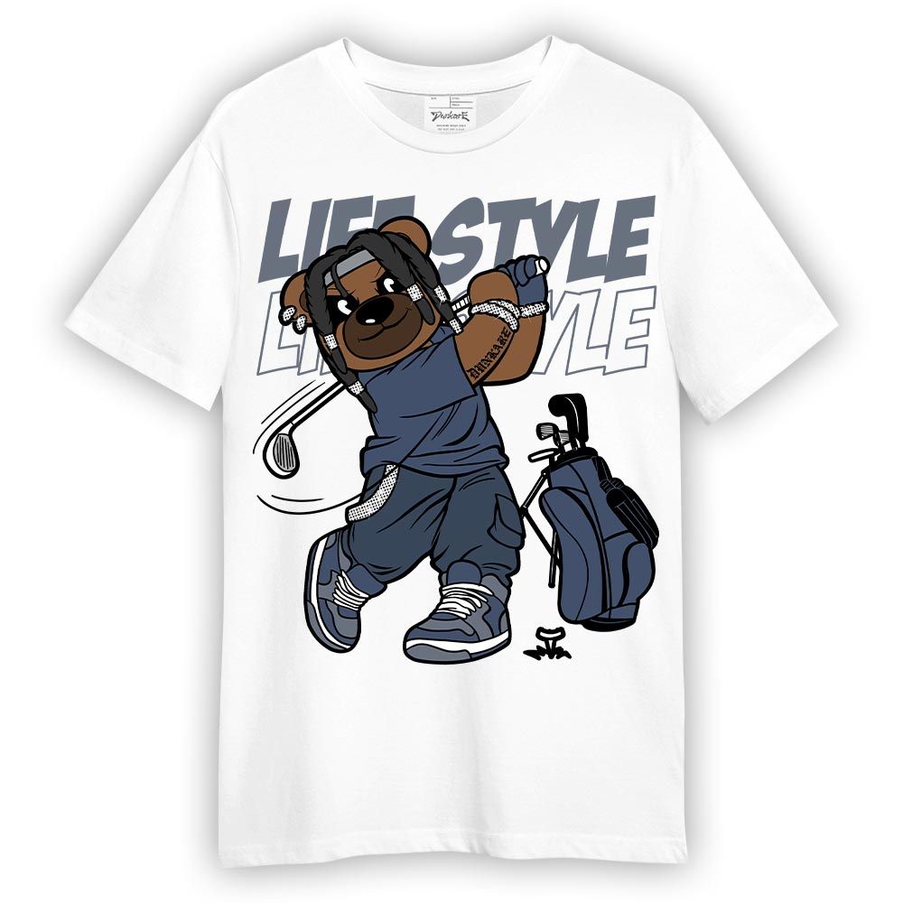 Shirt To Match Low Diffused Blue 11s T-- Way Of Living Bear T-Shirt Unisex