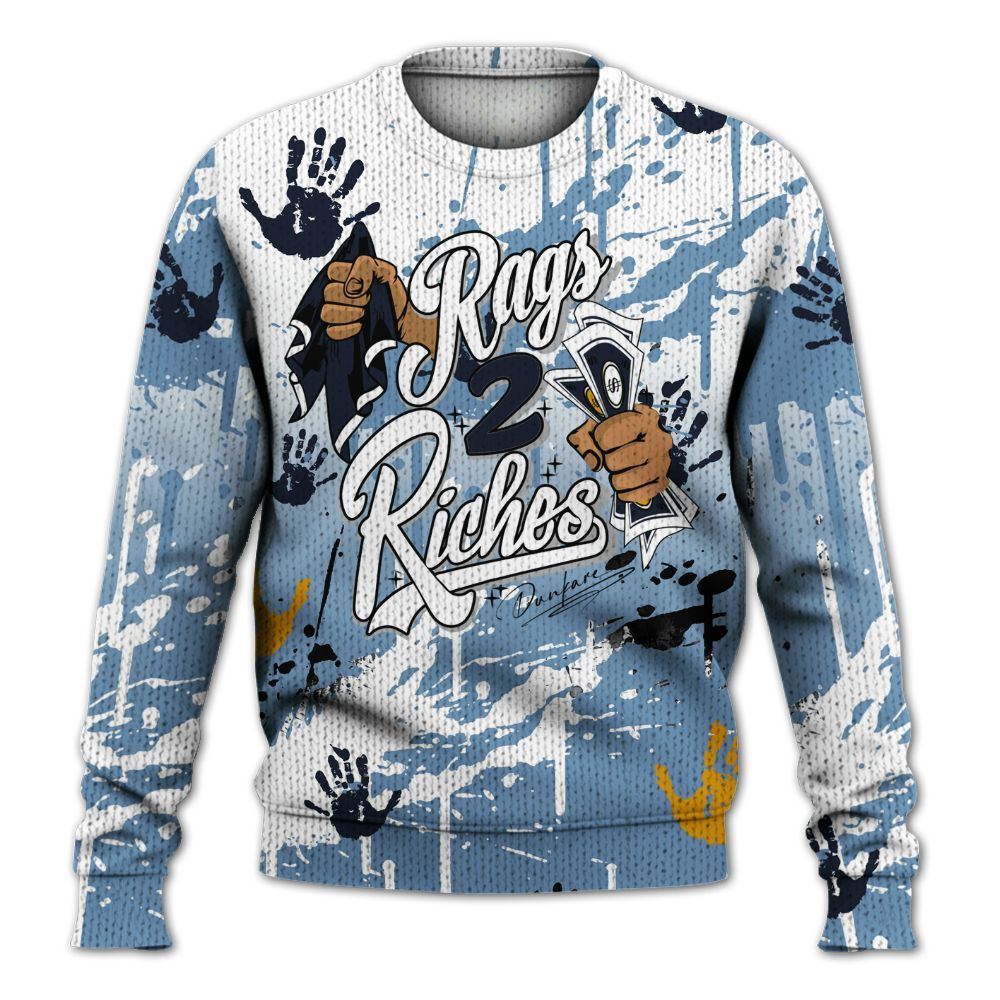 Knitted Sweater To Match High OG First In Flight 1s - Rag 2 Riches