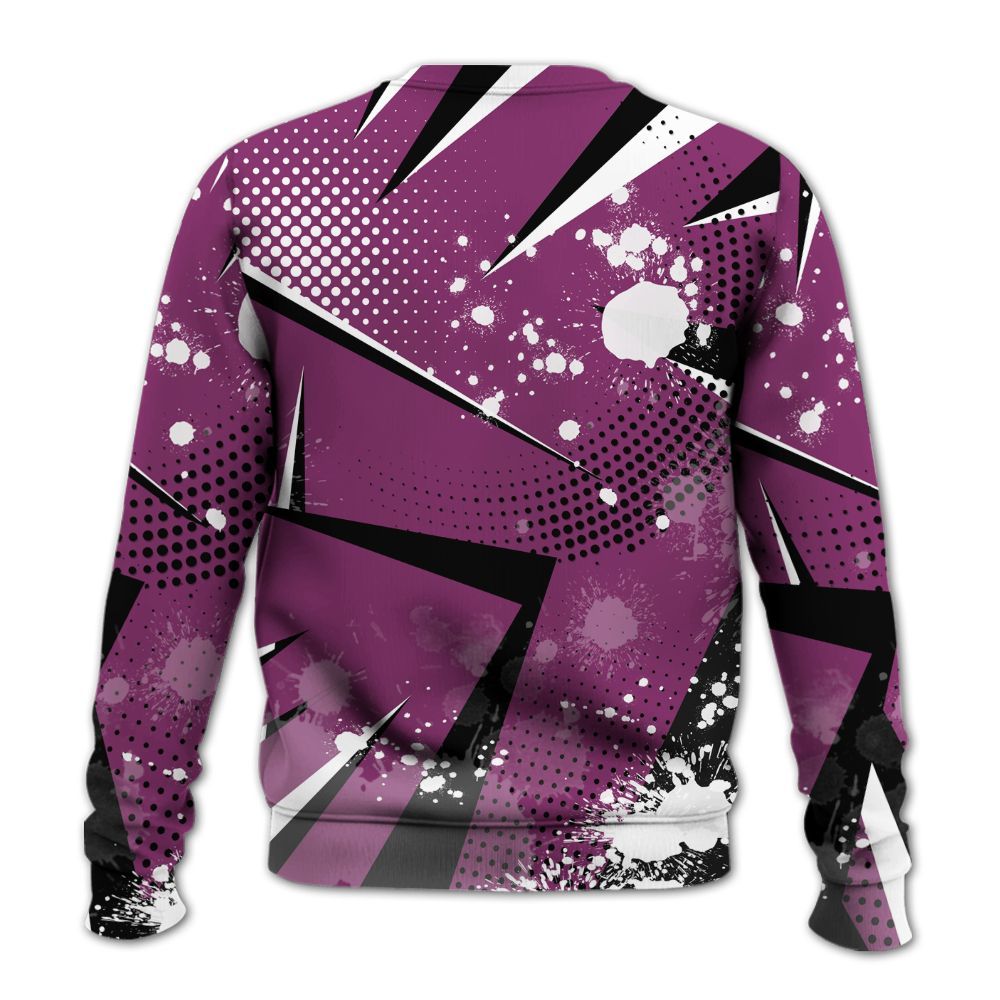 Sweatshirt To Match Air Max Sunder Gore Tex Bold Berry - Poly Trust No One Dripping All Over Print