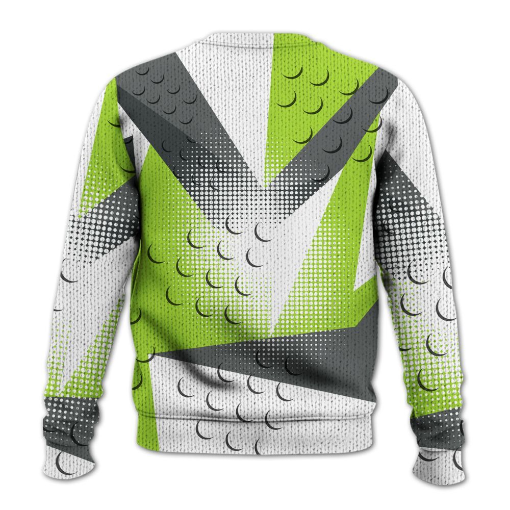 Knitted Sweater To Match Air Max 95 Neon - Poly Custom Name Number 23 5s