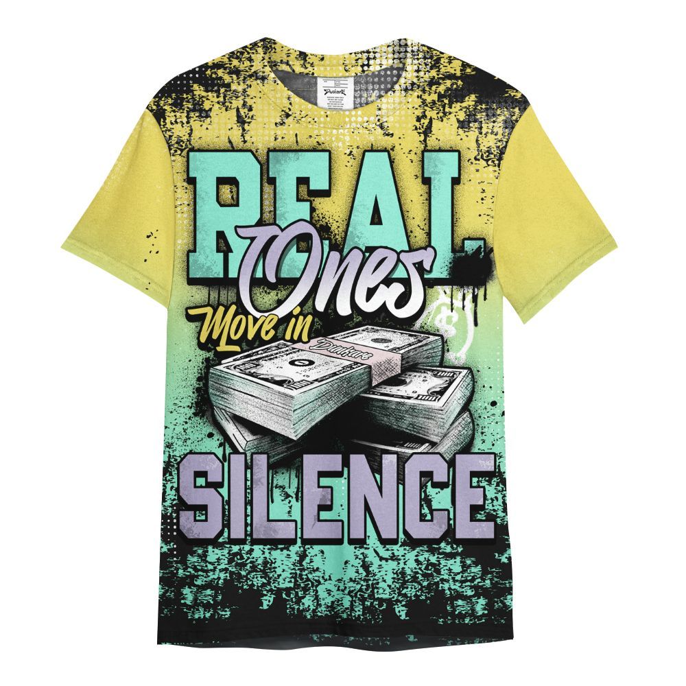 Shirt To Match Dunk Low Easter 2026 - Move In Silence Money Street Retro All Over Print