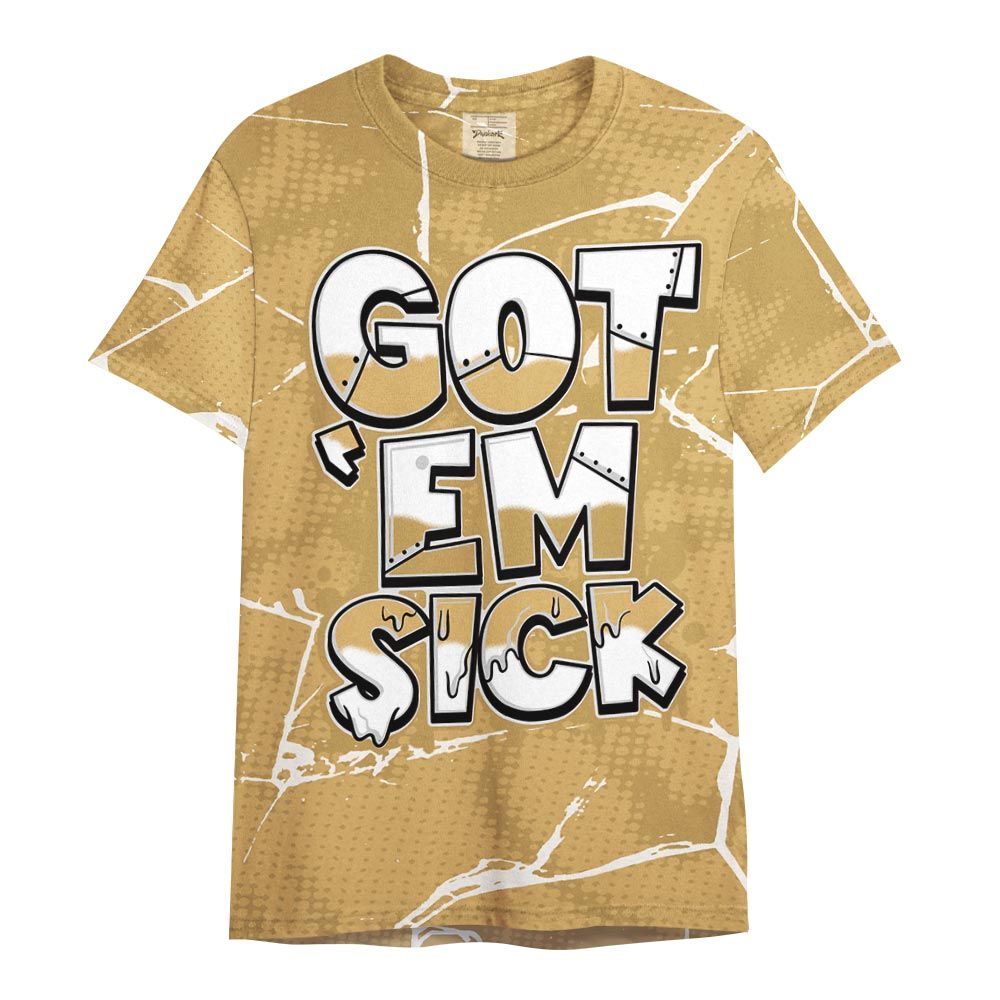 Shirt To Match Craft Paris 6s - Gotten 'Em Sick Crack Shirt Unisex