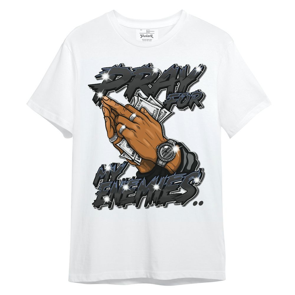 Shirt To Match Mid Space Jam 1s - Prayed For Enemies Graphic Unisex Shirt