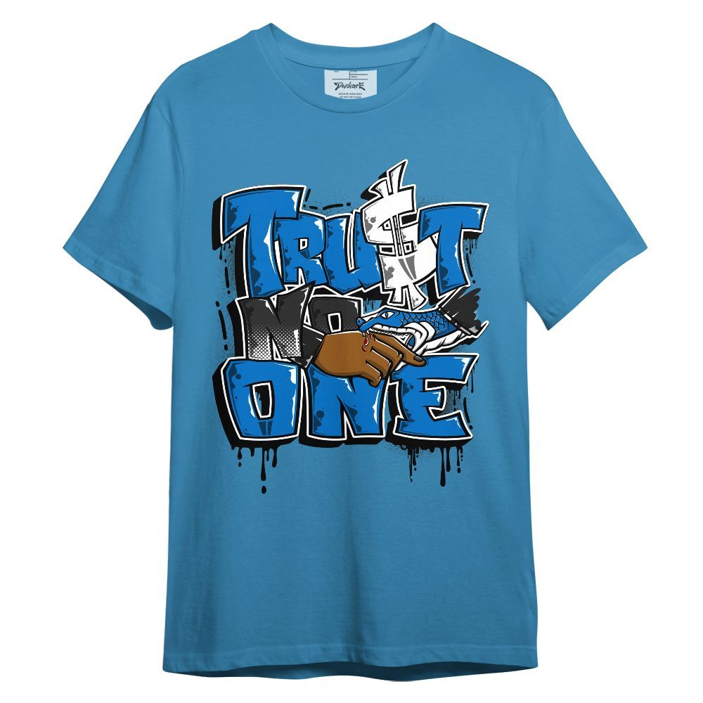 Shirt To Match Blueberry 12s - Dripping Trust No One Unisex Shirt