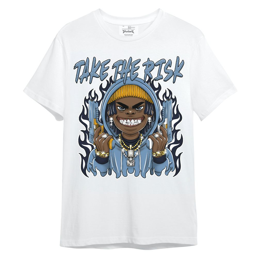 Shirt To Match High OG First In Flight 1s - Take The Risk Unisex Shirt