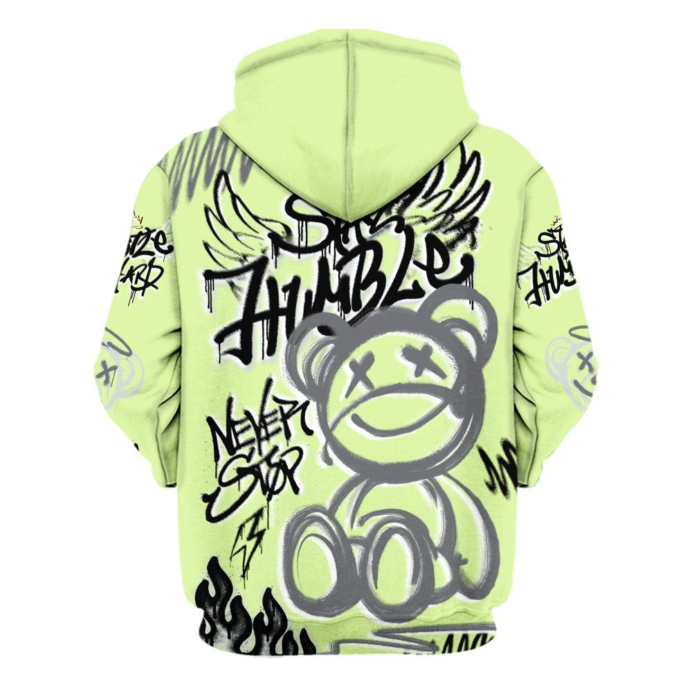 Hoodie To Match Smoke Grey Volt TR 1s - Humble Drip Streetwear Graffity All Over Print