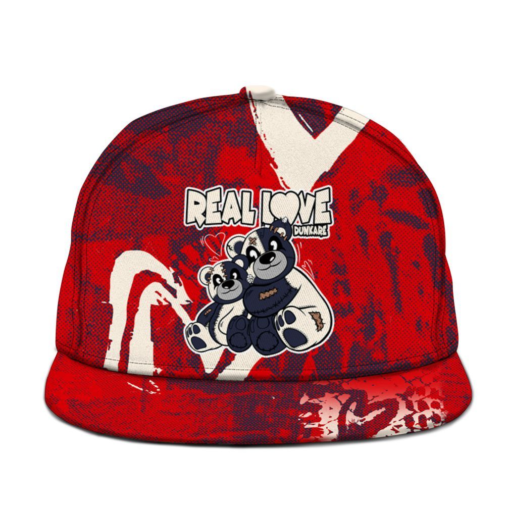 Snapback To Match Low OG Howard Bison 1s - Sincere Fondness Bear Graphic