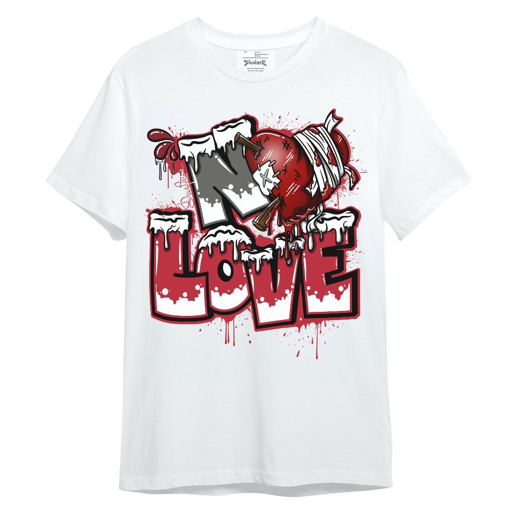 Shirt To Match Red Flint 13s - Drip No Love Streetwear Unisex Shirt