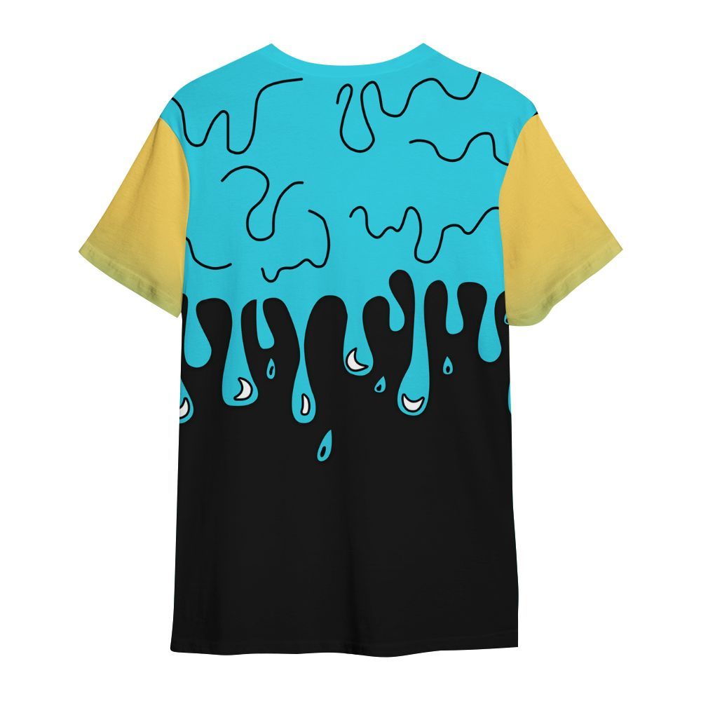 Shirt To Match Retro Gamma Blue 11s - Snake Trust No One Drip All Over Print