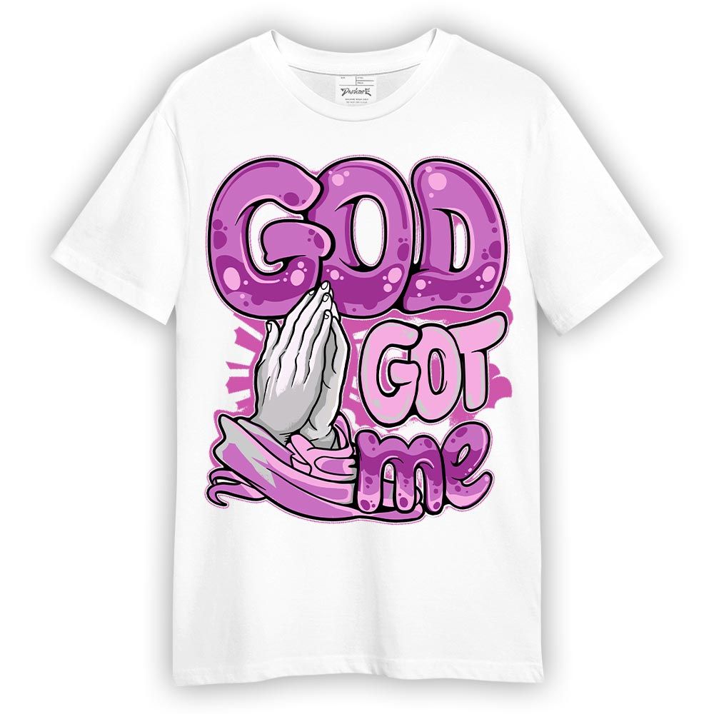 Shirt To Match Hyper Violet 4s - God's Gotten Graphic Shirt Unisex