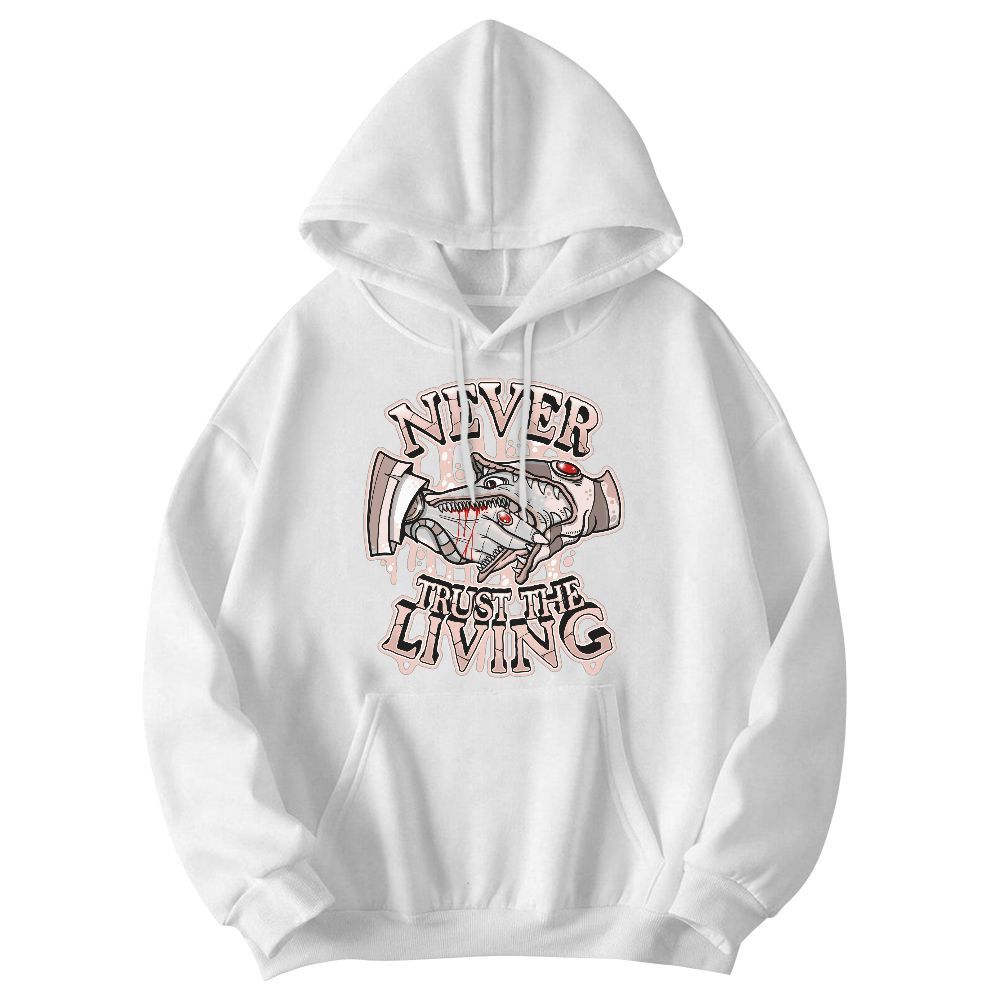 Sweatshirt To Match Low Legend Pink 11s - Never Trusting Living Halloween Graphic Graphic