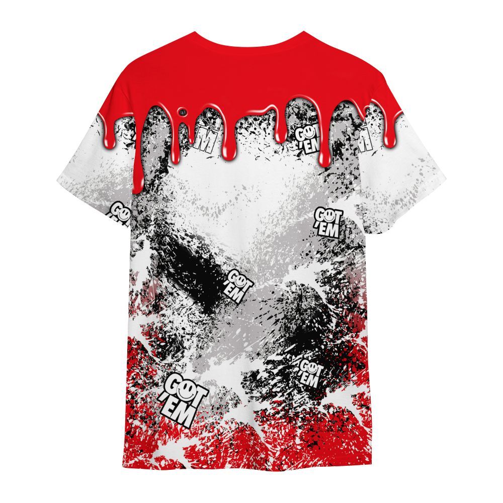 Shirt To Match Air Max 1 Low Poly - Dripping 23 Drip All Over Print