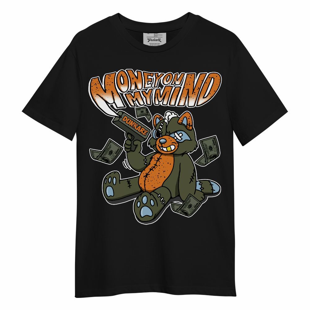 Shirt To Match Olive 5s - Money On My Mind Raccoon Unisex Shirt