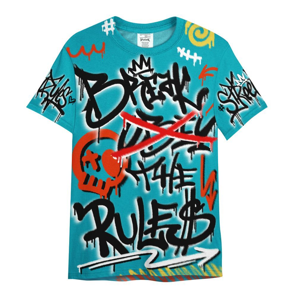 Shirt To Match Dunk Low KD 17 N7 - Break Rules Streetwear All Over Print