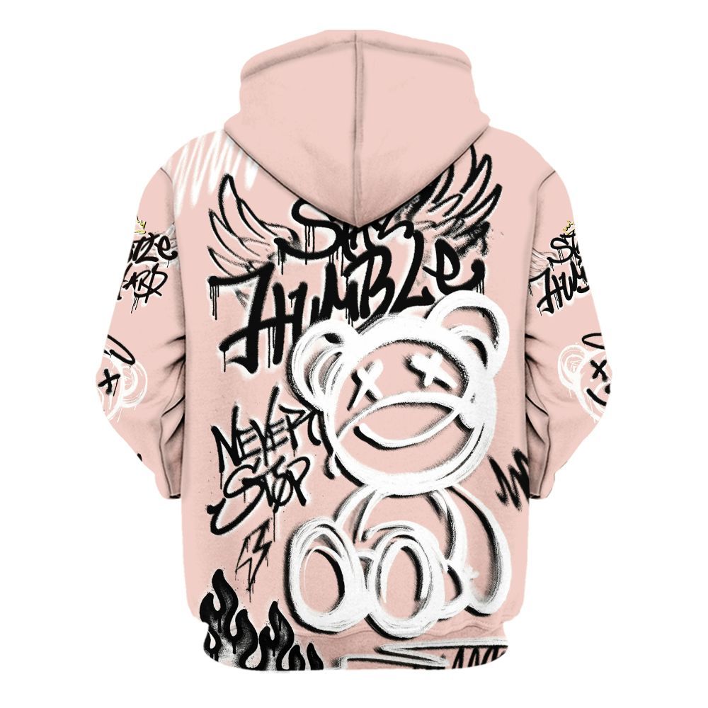 Hoodie To Match Low Legend Pink 11s - Humble Drip Streetwear Graffity All Over Print
