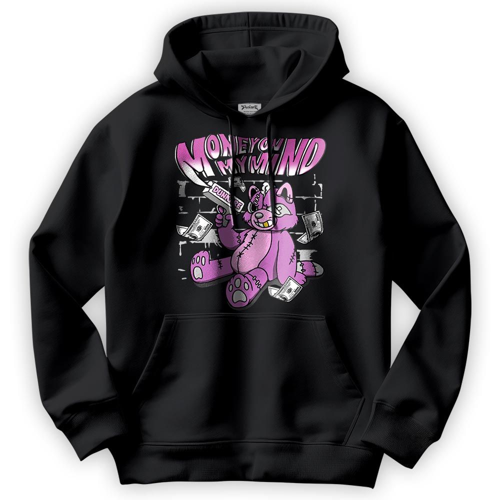 Sweatshirt To Match Hoodie Money On My Mind Raccoon, Hyper Violet 4s Hoodie To Match Sneaker 2004 DNY