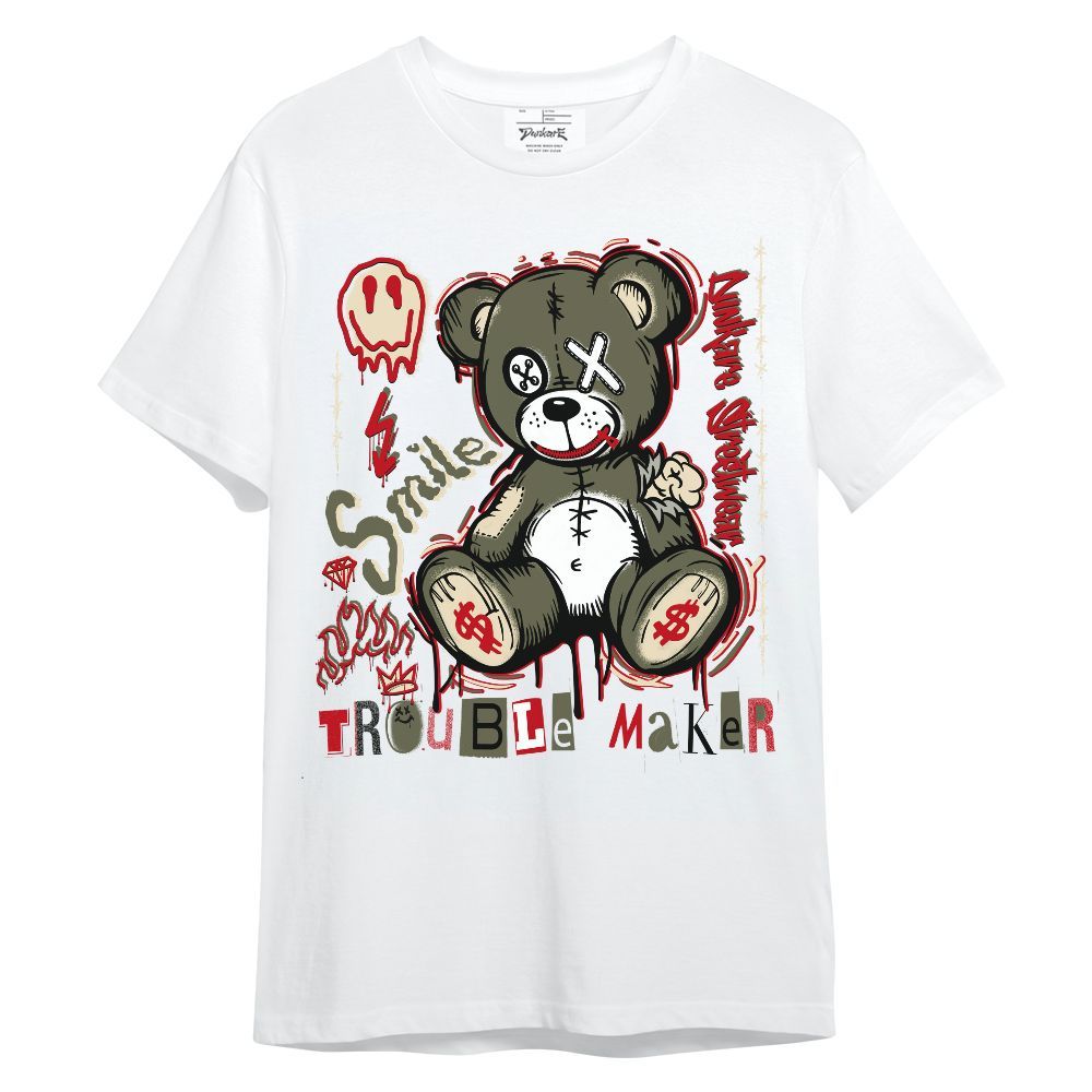 Shirt To Match Low OG Medium Olive 1s - Bear Rebel Unisex Shirt