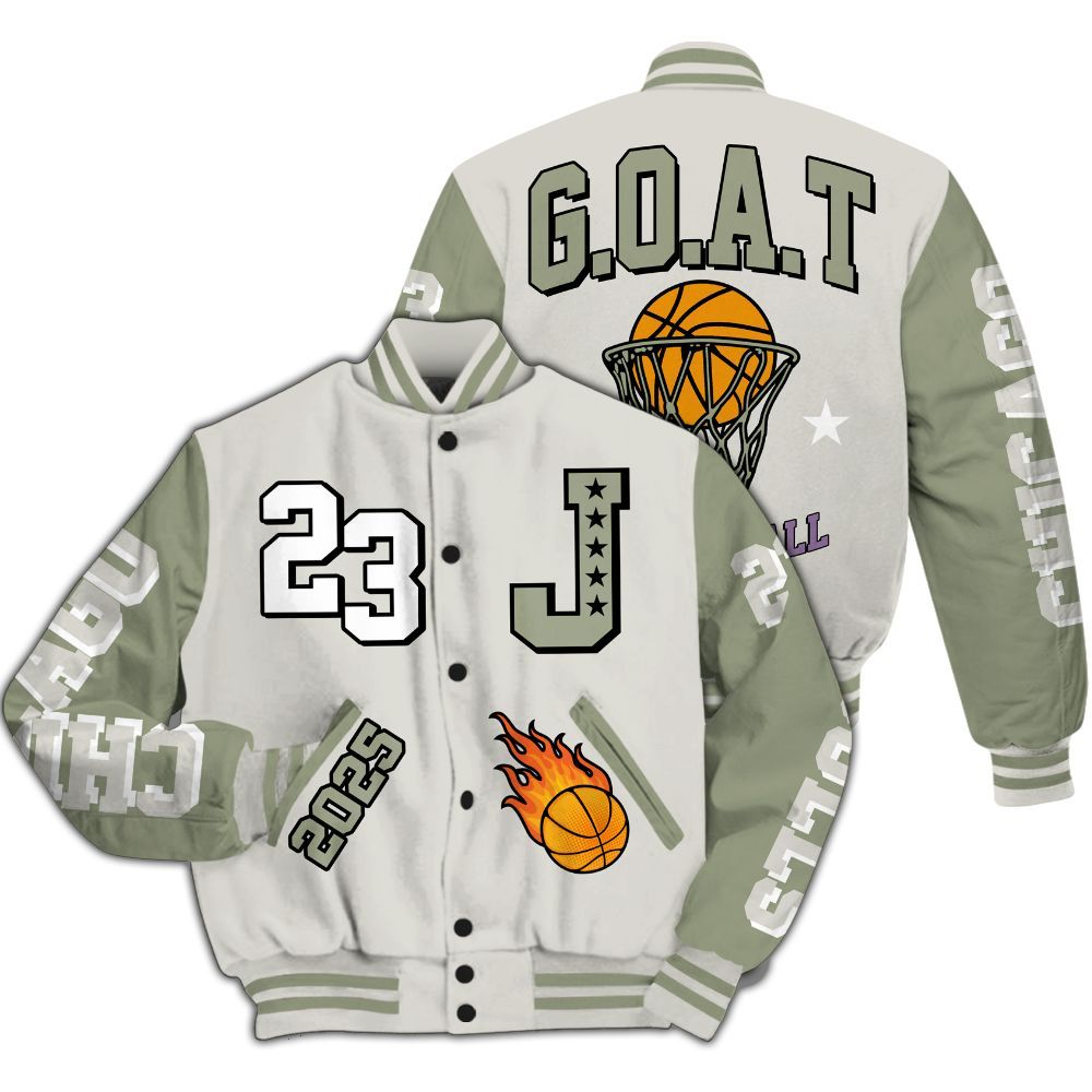 Varsity Jacket To Match Dunk Low Floral Swoosh 2025 - Chicago 23 Basketball All Over Print