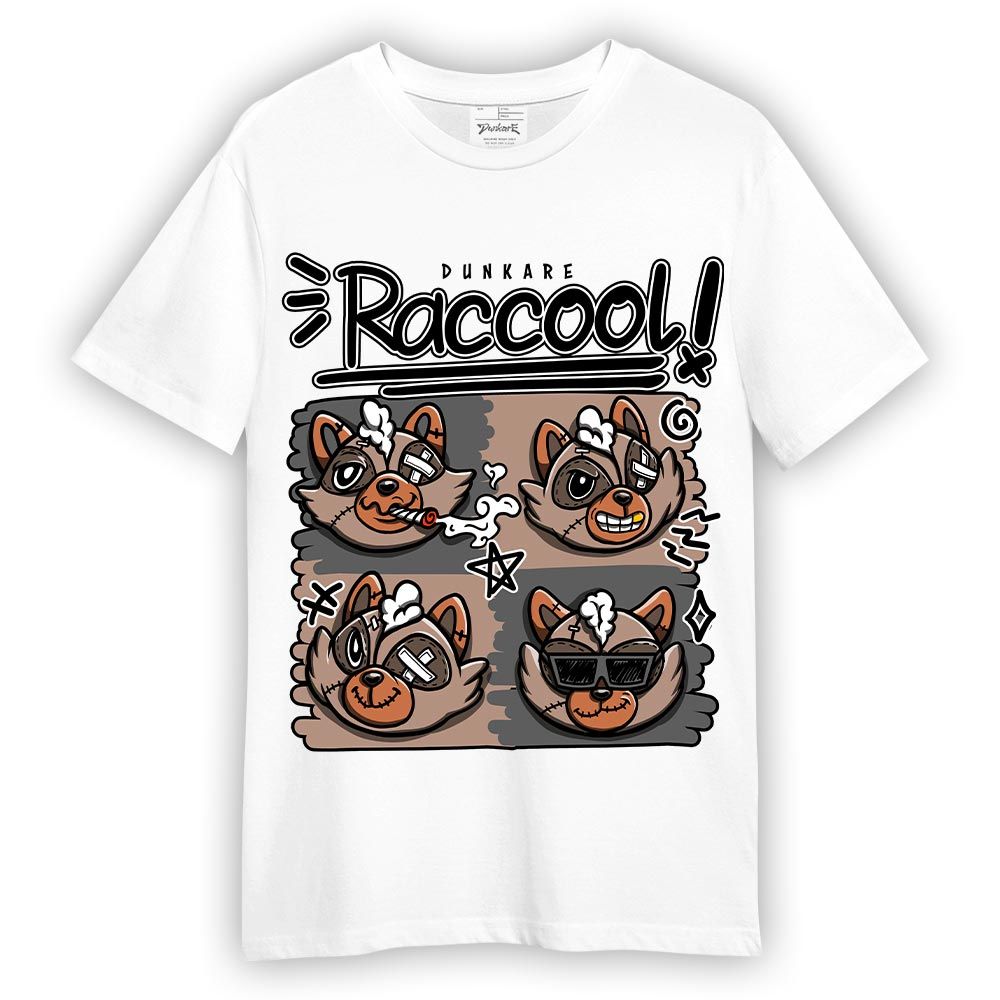 Shirt To Match T-Shirt Raccool Raccoon, OG Latte 1s T-Shirt To Match Sneaker 2404 DNY