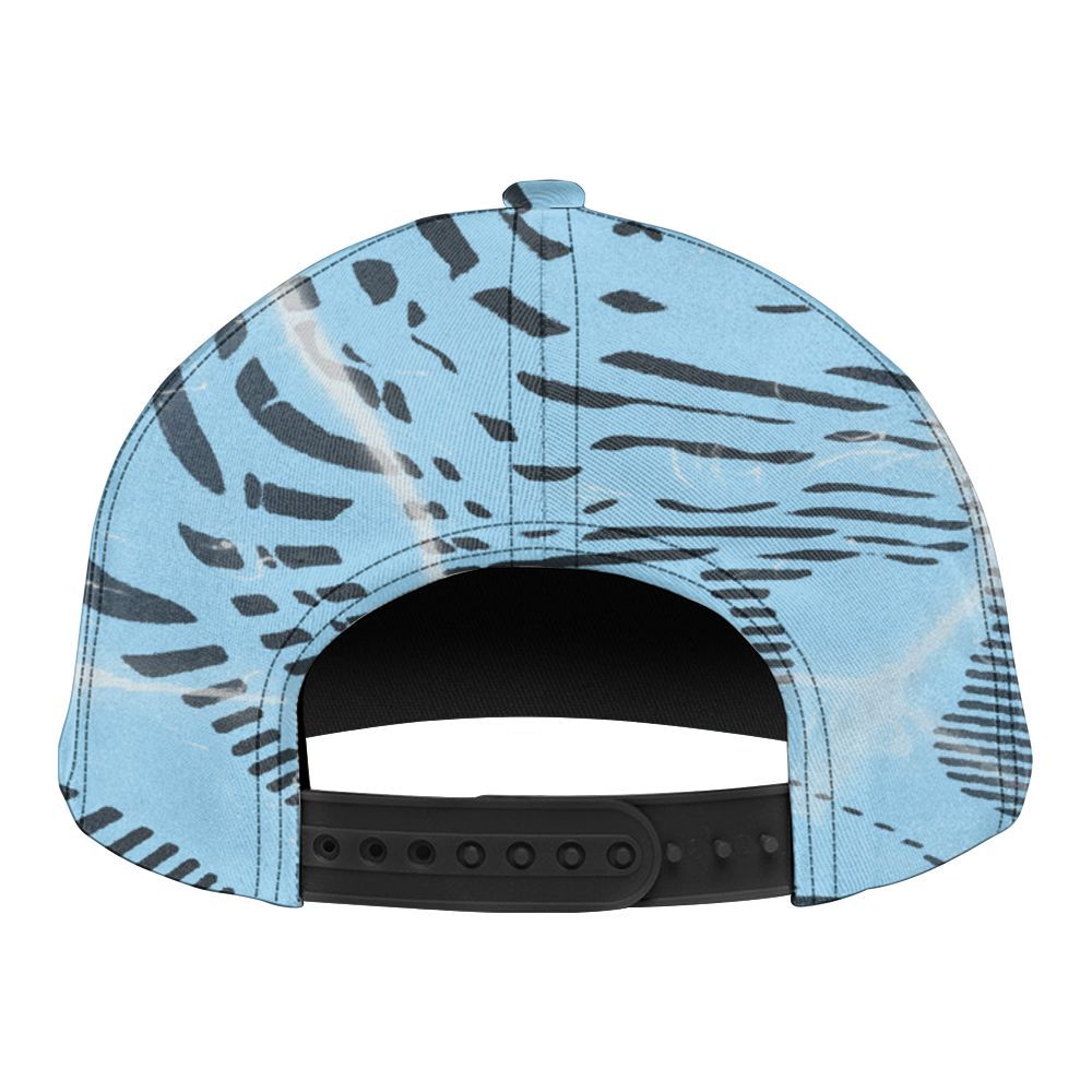 Snapback To Match Legend Blue 11s - Havok Bear Graphic