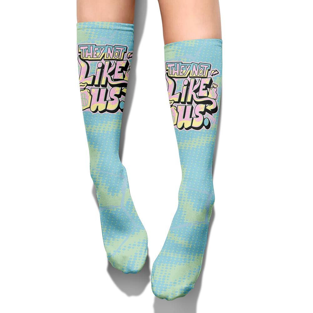 Sock To Match SB Dunk Low Visty - Dislike Us Graphic Crack