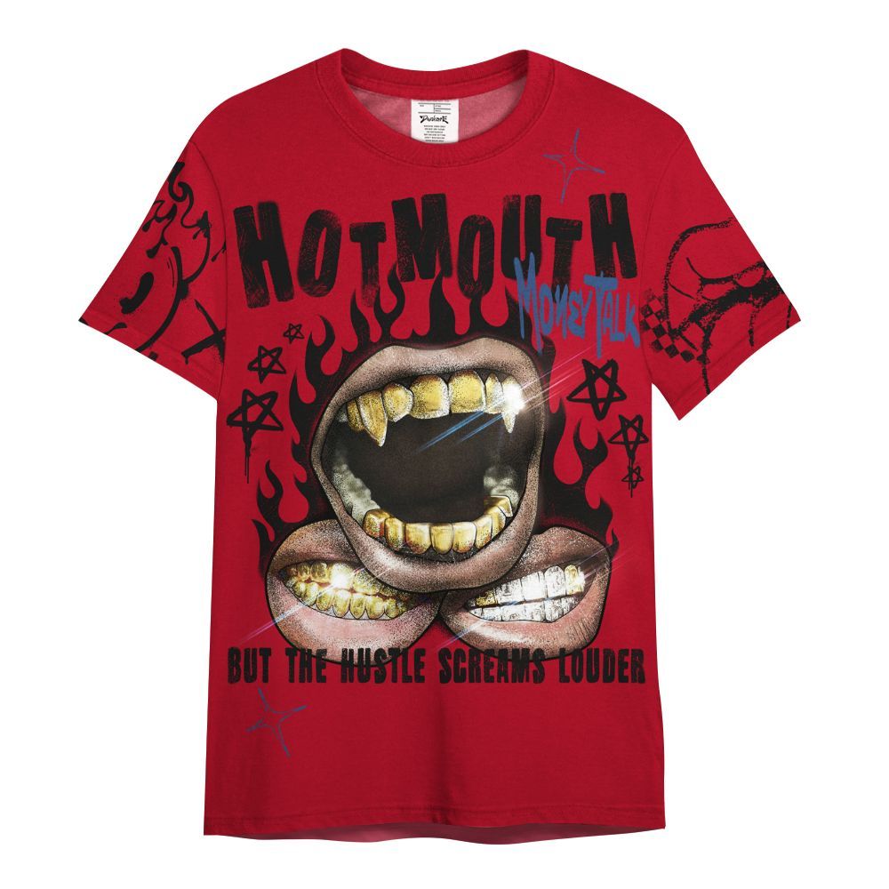 Shirt To Match Air Griffey Max Black Red Navy Blue 1s - Mouth Burning Street Style All Over Print