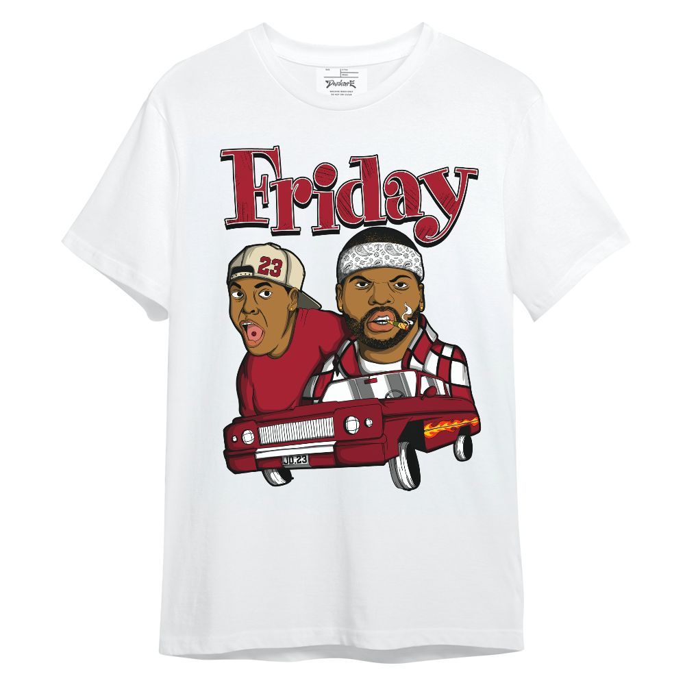 Shirt To Match 2025 High OG Cinnabar 1s - Friday Sneaker Graphic Unisex Shirt