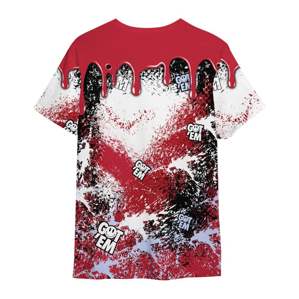 Shirt To Match Toro Bravo 6s - Dripping 23 Drip All Over Print