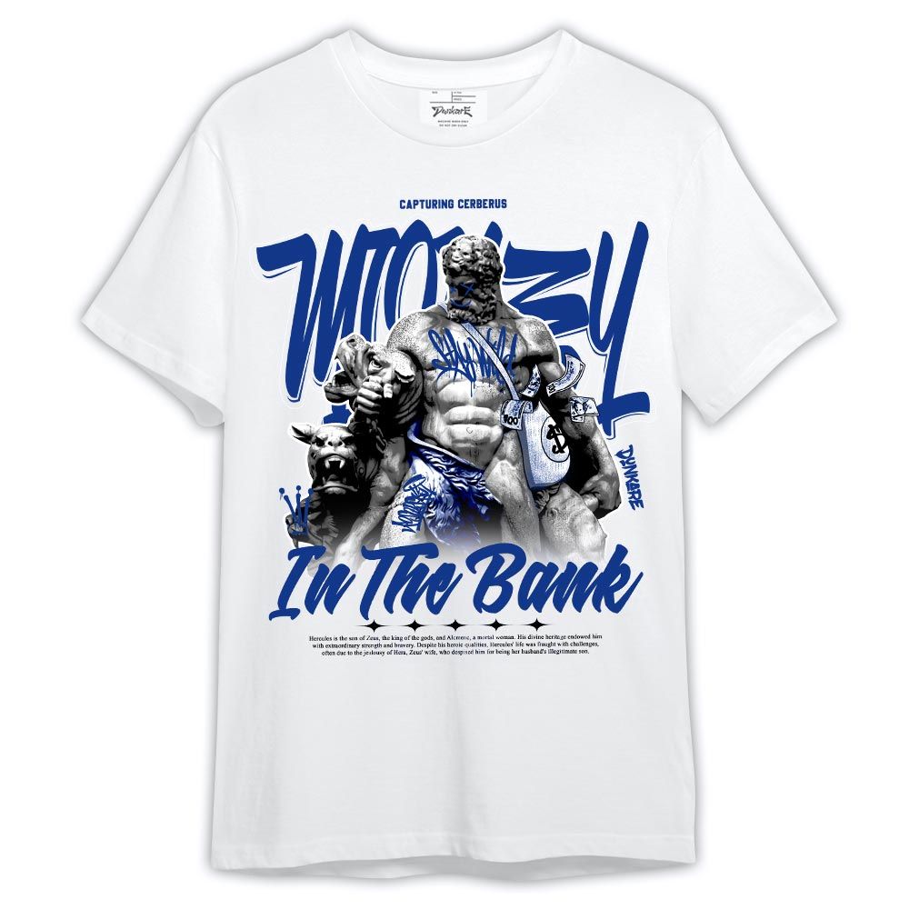 Shirt To Match Air Foamposite One Royal - Graphic Money In The Bank Shirt Outfit
