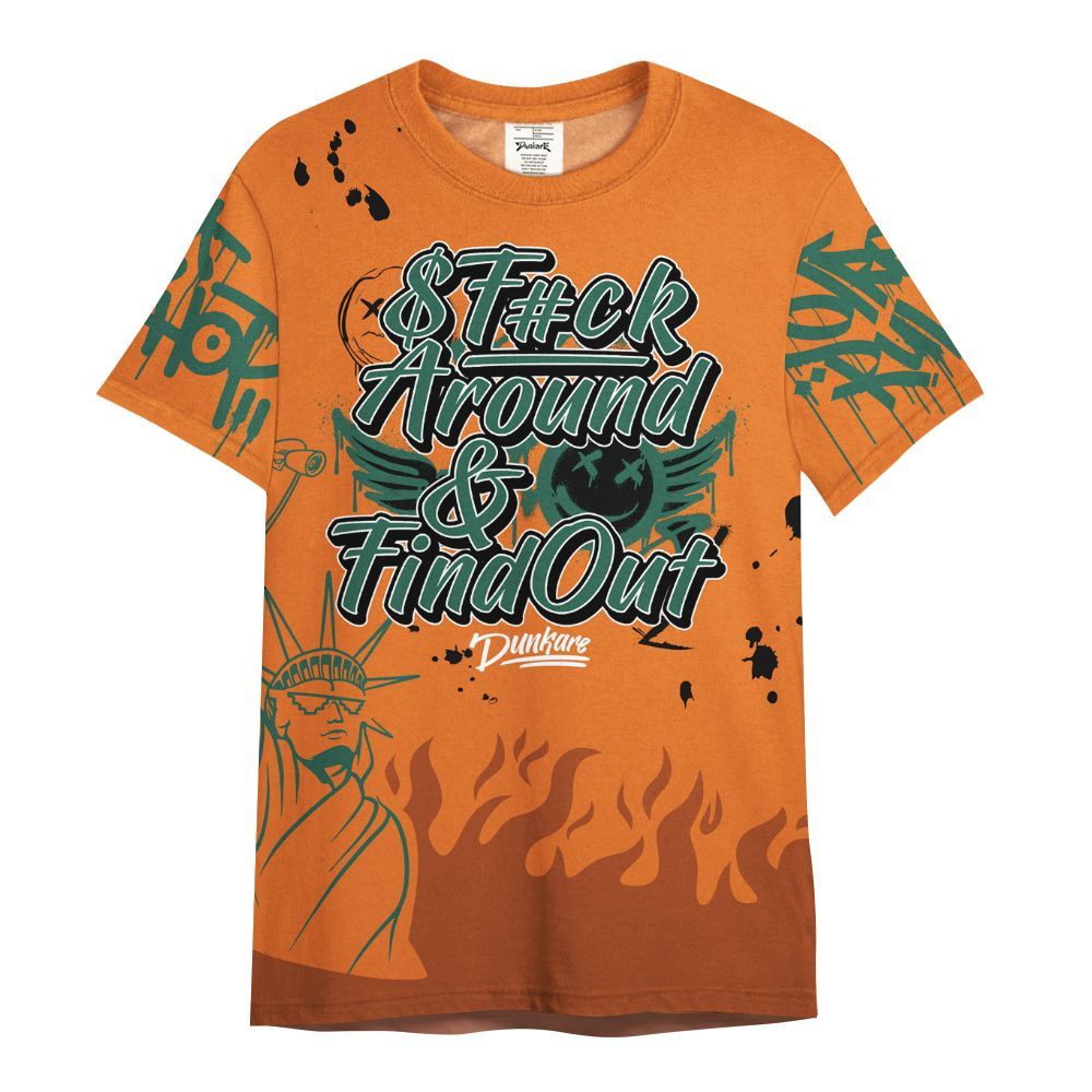 Shirt To Match Dunk Low Ceramic - Graphic Fck Around Find Out All Over Print