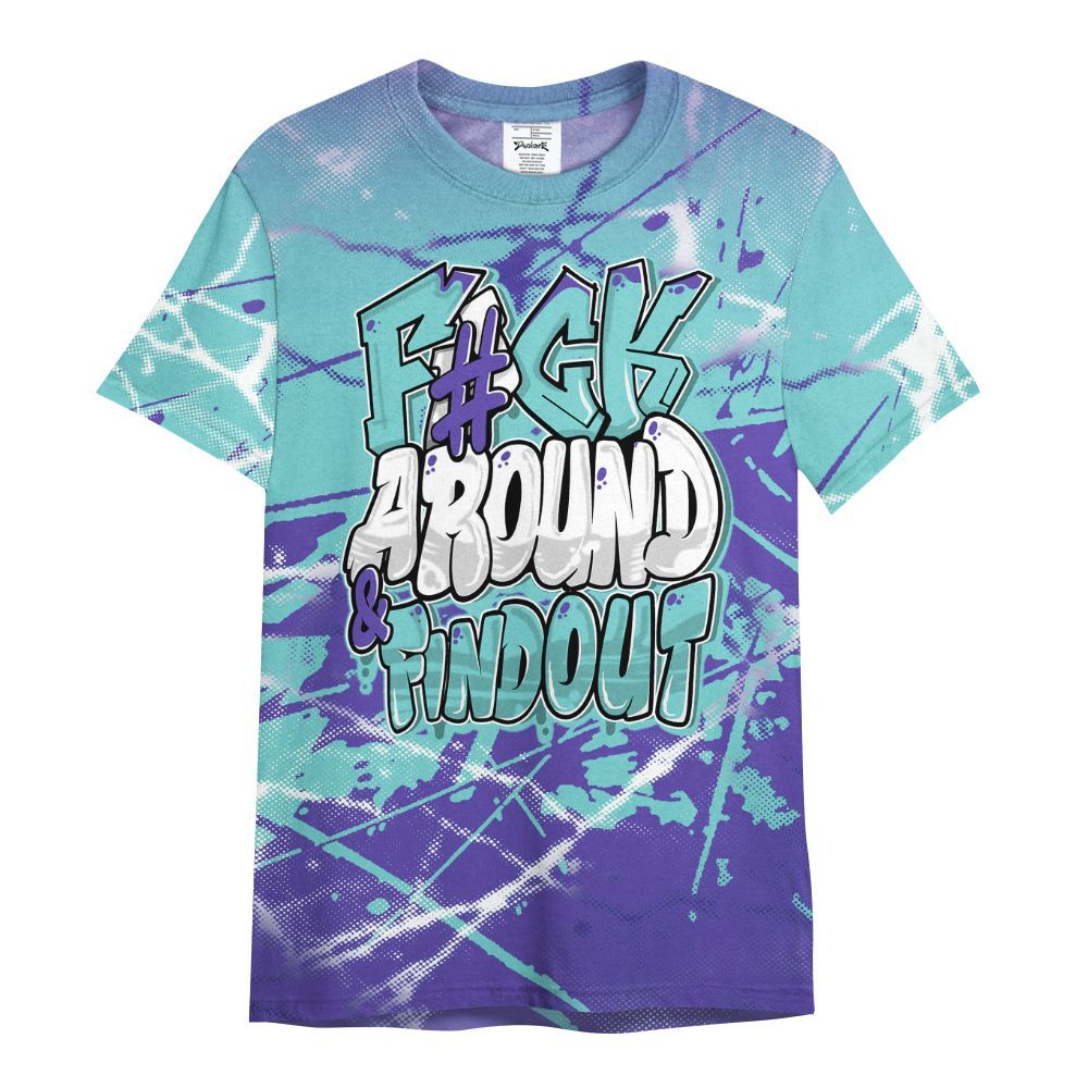 Shirt To Match Low Hornets 1s - F Around Find Out Graphic Profound All Over Print