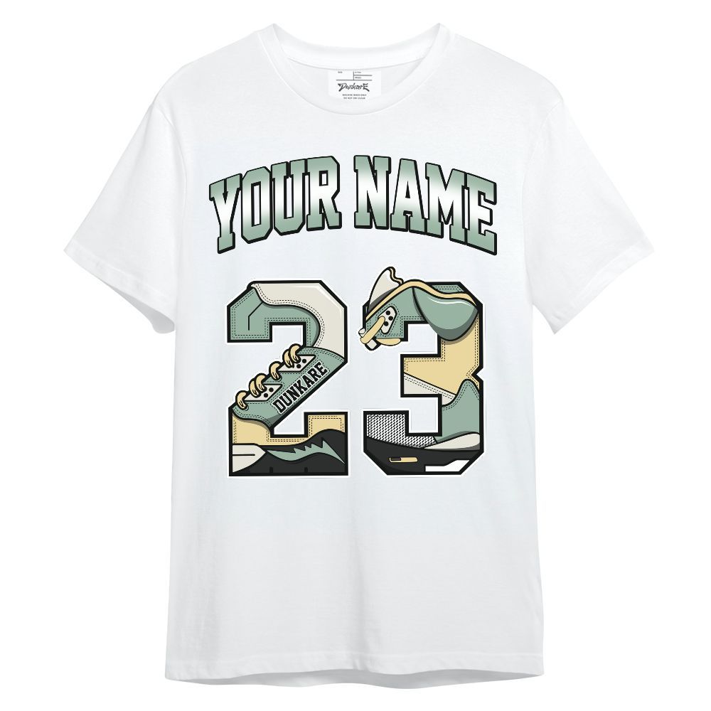 Shirt To Match Joins Year Of The Snake 5s - Custom Name Number 23 5s Unisex Shirt