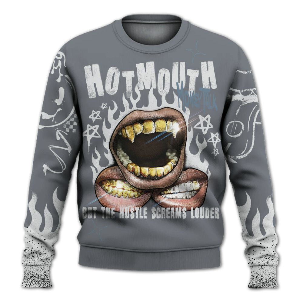 Sweatshirt To Match Air Max DN Silver Bullet - Mouth Burning Street Style All Over Print