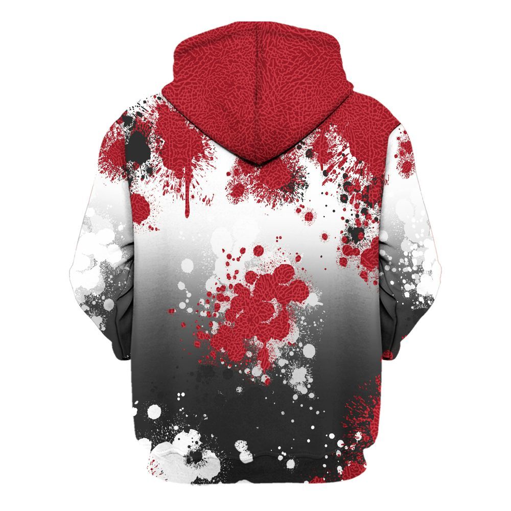 Hoodie To Match High OG Varsity Red 1s - Trust No One Scary All Over Print