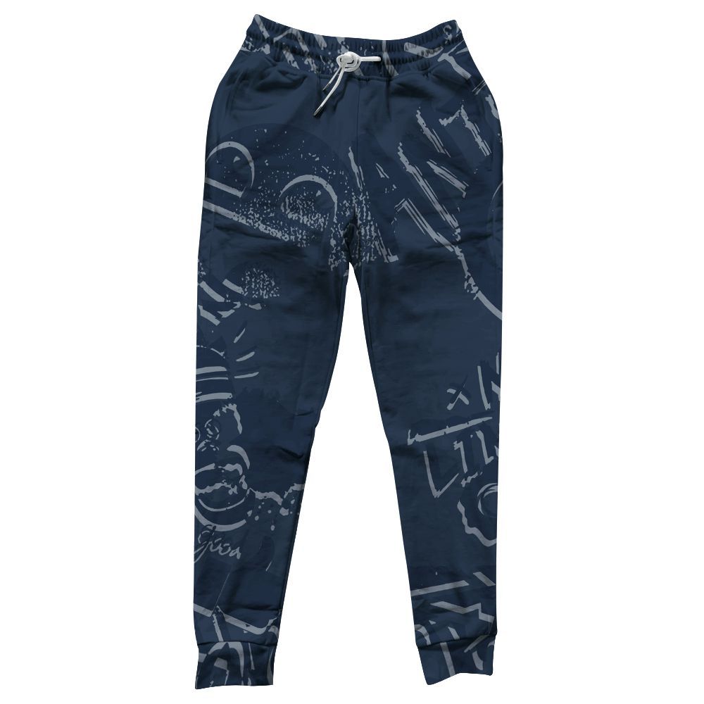 Sweatpant To Match Retro Olympic 6s - Monogram Graffiti All Over Print