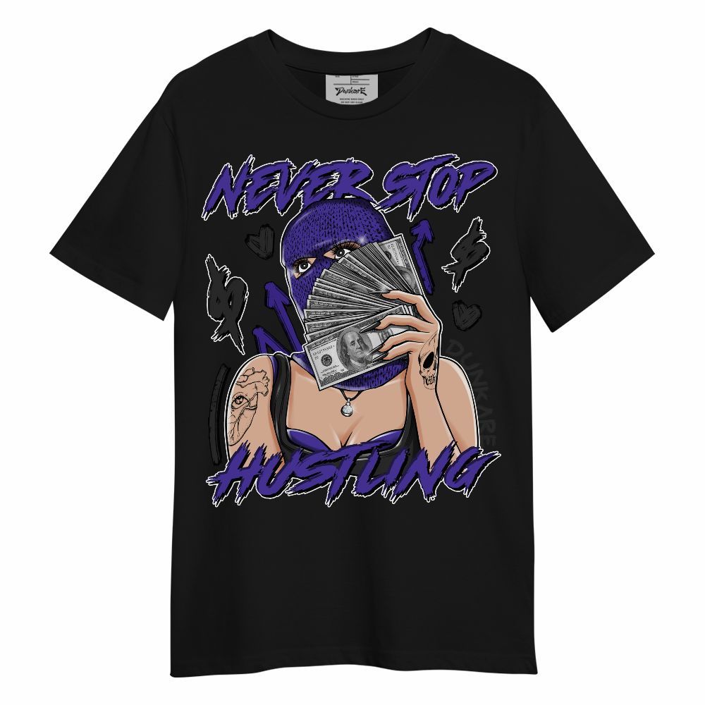 Shirt To Match Field Purple 12s - Hustling Unque Unisex Shirt