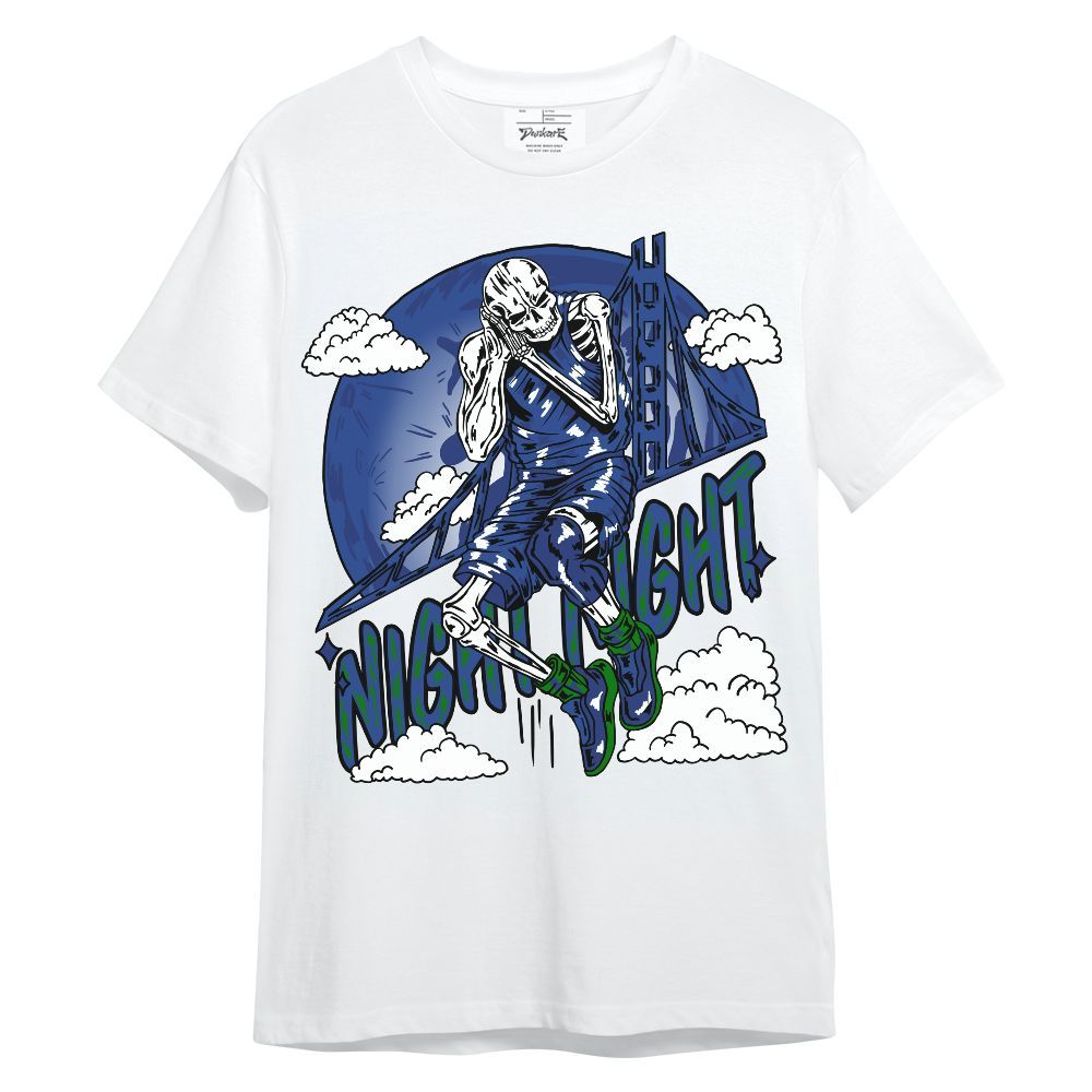 Shirt To Match Retro Hyper Royal 13s - Seeya Skeleton Unisex Shirt