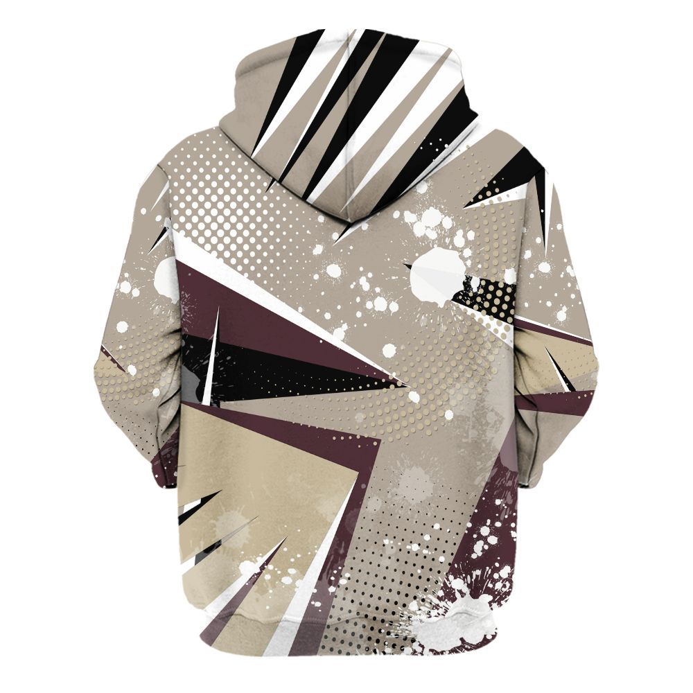 Hoodie To Match AMM Retro Phantom 4s - Poly Trust No One Dripping All Over Print