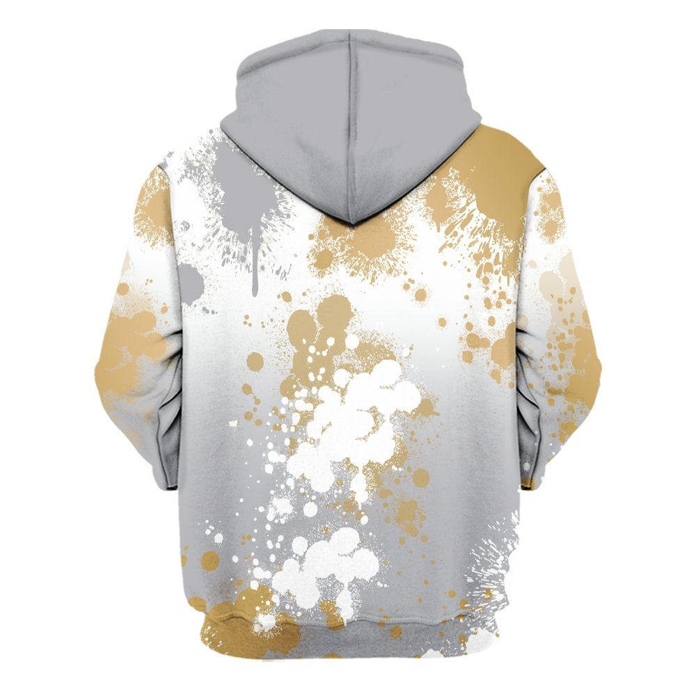 Hoodie To Match Retro High OG Cool Grey 1s - Trust No One Scary All Over Print