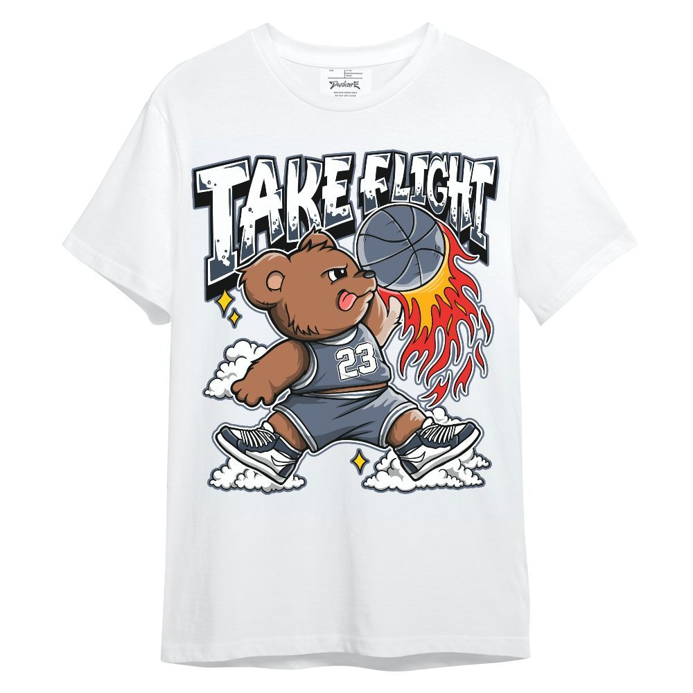 Shirt To Match Low Diffused Blue 11s - Number 23 Basketball Bear Unisex Shirt